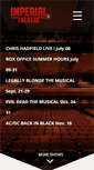 Mobile Screenshot of imperialtheatre.net